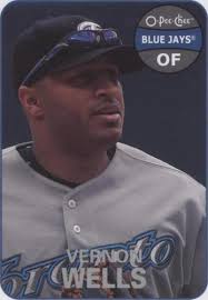 2000 Upper Deck SP Authentic Vernon Wells Chirography Auto #VW Blue Jays