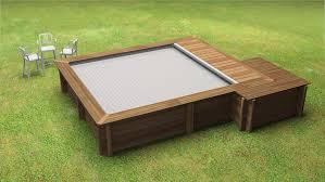 Wdpx Ooloo Hoddy 400x350cm Holzpool Automatische Abdeckung Swimmingpool Jpg Holzpool Pool Rechteckig Pool