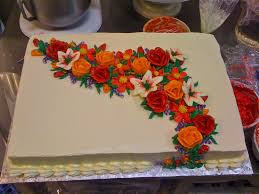 Birthday Floral Sheet Cake Designs Floral Sheet Cake Sheet Cake Designs Sheet Cakes Decorated Wedding Sheet Cakes