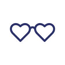 Download Free Heart Shape Glasses Icon Of Line Style Available In Svg Png Eps Ai Icon Fonts