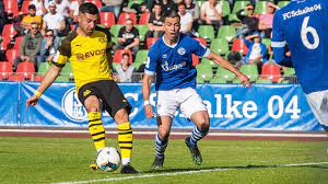 Das spiel im ticker zum nachlesen. Fc Schalke 04 Vs Borussia Dortmund 2 2 Full Game Under 19 S Semi Final German Championship Youtube