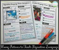 Teaching With A Mountain View Figurative Language Review