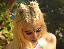 Braids Buns Rave Hair Braids For Long Hair Concert Hairstyles