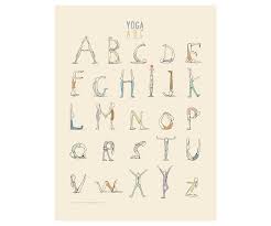 If you're interested in creating a font with bitfontmaker, all you need to do is draw ea. Yoga Alphabet Poster Alphabet Poster Abc Poster Kinderposter