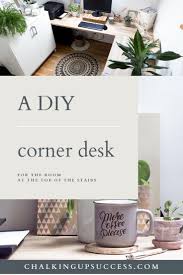 You have to take control of the corner spot in your office. A Diy Corner Desk For The Room At The Top Of The Stairs Diy Corner Desk Floating Corner Desk Diy Wall Mounted Desk