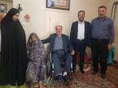 دیدار با خانواده شهید پیری در جهت تکریم و تجلیل - سازمان بهزیستی