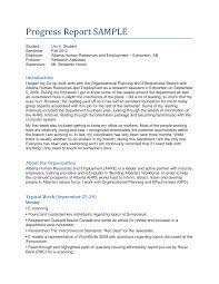 Description • describe the student's current performance and data in relation to this specific goal and objectives. Https Www Uleth Ca Sites Default Files Progress 20report 20sample 1 Pdf