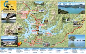 Mountain gate rv park and cottages. Map Of Shasta Lake Or Lake Shasta Reallyredding