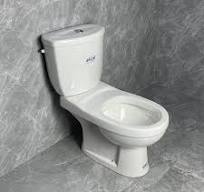 Benin/Mali Parma Side Inlet Water Closet Flushing Two Piece Toilet