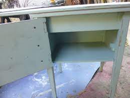 A sewing cabinet provides a clean, convenient surface on which to lay your fabric and keep it level with the sewing machine as you stitch. Old Sewing Machine Cabinet Revamped Into Sideboard Bar Kitchen Island Aj S Trash2treasure Blog