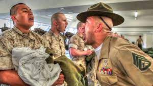 Marine Corps Boot Camp – Drill Instructors From Hell - YouTube