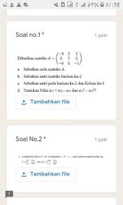 Pengertian, jenis, macam, sifat, dan contoh soal : Diberikan Matriks A 4 2 1 3 7 5 6 5 1 A Sebutkan Ordo Matriks A B Sebutkan Entri Matriks Brainly Co Id