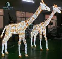 [Hot Item] Christmas Lights Outdoor Waterproof Decorative Motif Animal  Giraffe Lights Wedding Christmas Party Holiday Light