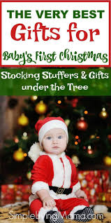 And with these affordable first birthday gift ideas, you'll save enough to buy yourself a little treat, too. Gift Ideas For Baby S First Christmas Simple Living Mama