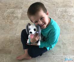 In terms of design, zoomer looks like a robot toy, but with has the warm cuteness of a puppy (cuter than chip, in our opinion). Zoomer Playful Pup Will Be Your Childs New Best Friend Megachristmas Mom Does Reviews