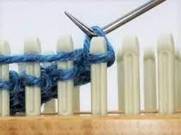 The extra stretchy bind off on the loom when knitting in the round. Loom Faqs How Do I Bind Off In Pattern Or Beyond The Basic Bind Off Kb Looms Blog