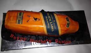 This is a reference to carling black label, the original name for the brand's lager when it was first introduced in the uk in the 1950s. Black Label Bottle Cake Bottle Cake Black Label Cakes For Men