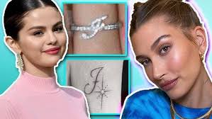 Hailey Bieber Gets A 'J' Tattoo EXACTLY Like Selena Gomez's 'J' Ring For  Justin Bieber!