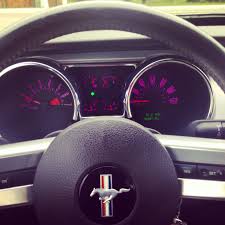 My Pink Interior Dash Lights In My Pony Dash Lights Cars Trucks Blue Streaks