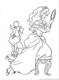 Use different colors to color your cute twin sisters and their friends. Princess And Her Dog Coloring Page For Kids Free Royal Family Printable Coloring Pages Online For Kids Coloringpages101 Com Coloring Pages For Kids