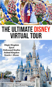 The Ultimate Disney Virtual Tour From Home Disney Trippers In 2020 Virtual Travel Virtual Tour Travel Tours