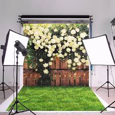 Maybe you would like to learn more about one of these? 3x5ft Vinyl Rose Fence And Green Grass Photography Backdrop Wedding Theme Background For Studio Photo Props Walmart Com Walmart Com