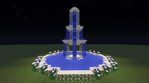 I don't what's been going on with me and water fountains lately, but i'm having fun. 8 Minecraft Brunnen Ideen Minecraft Brunnen Minecraft Minecraft Bau Ideen