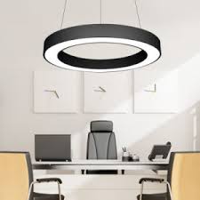Free s/h on lighting orders over $49. China 400mm Office Lighting Conference Room Studio Led Hollow Round Pendant Lamp China Circular Chandelier Office Lighting Office Office Commercial Pendant Lamp