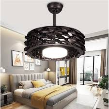 Many are equipped with a small water reservoir for a cool and misty breeze. Bladeless 22 Inch Creative Ceiling Fans With Lights Remote Control Indoor Silent Fan Light European Style No Blade Design Shopee Malaysia