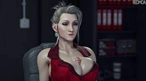 Cumming on Scarlet Boobs - Final Fantasy 7 Remake - SFM Compile