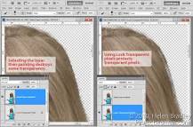 What does lock image pixels do in Photoshop?