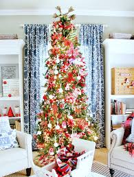 Use a mix of textures. Blue And White And Red Christmas Decor Thistlewood Farm
