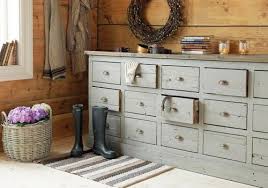 Gray Country Storage Home Furniture Living Storage