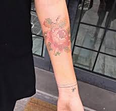 A tiny small ans simple cross tattoo design on. 27 Amazing Cross Stitch Tattoo Designs Tattooblend
