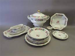 Rare antique pirkenhammer (fisher and mieg) tea cup and saucer set. Speiseserviceteile Fa Pirkenhammer Kunst Antiquitaten Und Schmuck 10 09 2015 Startpreis Eur 140 Dorotheum