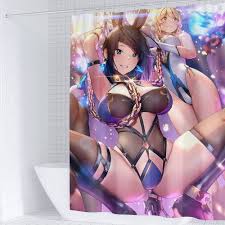 itakkaito Naked Anime Girl Shower Curtain, Uncensored Hentai Waifu Manga  Anime Character, 72 x 72 Inches Polyester Fabric Anime Theme Bathroom Decor  Set with 12 Hooks : Amazon.ca: Home