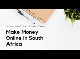 This site is simple to use: Make Money Online South Africa 2019 From Home Youtube