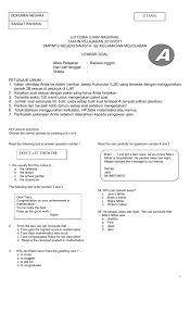 Check spelling or type a new query. Prediksi Un Bahasa Inggris 1