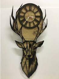 Check spelling or type a new query. Deer Themed Wooden Wall Clock Modern Animal Wood Clock Deer Etsy Wall Clock Modern Wall Clock Clock