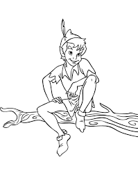 Coloriage Peter Pan A Colorier Dessin A Imprimer Peter Pan Coloring Pages Disney Coloring Sheets Peter Pan Drawing