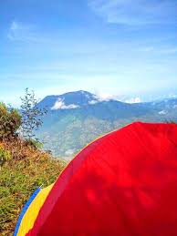 Hight Tent Above Sky Merapi Padang Dengan Gambar
