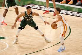 The bucks just shared that 25,500 fans are packed into deer district for the outdoor game 5 watch party. Bucks Vs Hawks Game 1 Final Score Trae Young Drops 48 Points Atl Escape With 116 113 Win Draftkings Nation