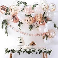 Brooke Pretty Zen Hen On Instagram The Sweetest Kitchen Tea Or Bridal Shower Set Up Featuring G Rose Gold Party Rose Gold Party Decor Hen Party Decorations