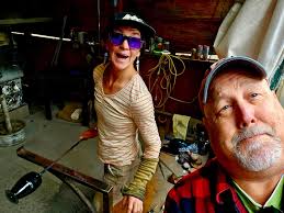 Di & Sam Rushing, the founders of Ouray Glassworks & Pottery have an  incredible story. Di has written a fantastic book, The Delta in the  Rearview Mirror, about their true story of