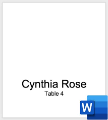 It is laid out to have 10 place cards, four in white and 6 in the wooden design, creating alternates that look great on the table or chairs. How To Print Place Cards