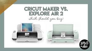 Cricut Explore Air 2 Vs Cricut Maker Comparison Read This Before Buying Svg Me Get cricut explore air™ 2 plus a variety of blades, mats, tools, and materials galore. cricut explore air 2 vs cricut maker