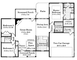 Alibaba.com offers 925 two story house plans products. Traditional Style House Plan 3 Beds 2 Baths 1700 Sq Ft Plan 21 236 Floorplans Com