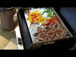 Fajitas On The Griddle Q Mp4 Griddle Recipes Recipes Cooking