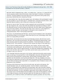 Understanding A 19th Century Text Reading Comprehension Worksheets Reading Skills Worksheets Reading Comprehension