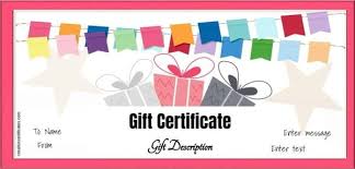 The coupon will be sent to your printer. Free Gift Certificate Template 50 Designs Customize Online And Print